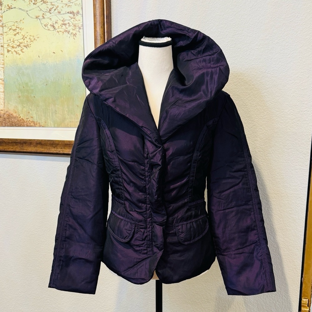 Authentic Versace Purple Puffer Jacket - image 1